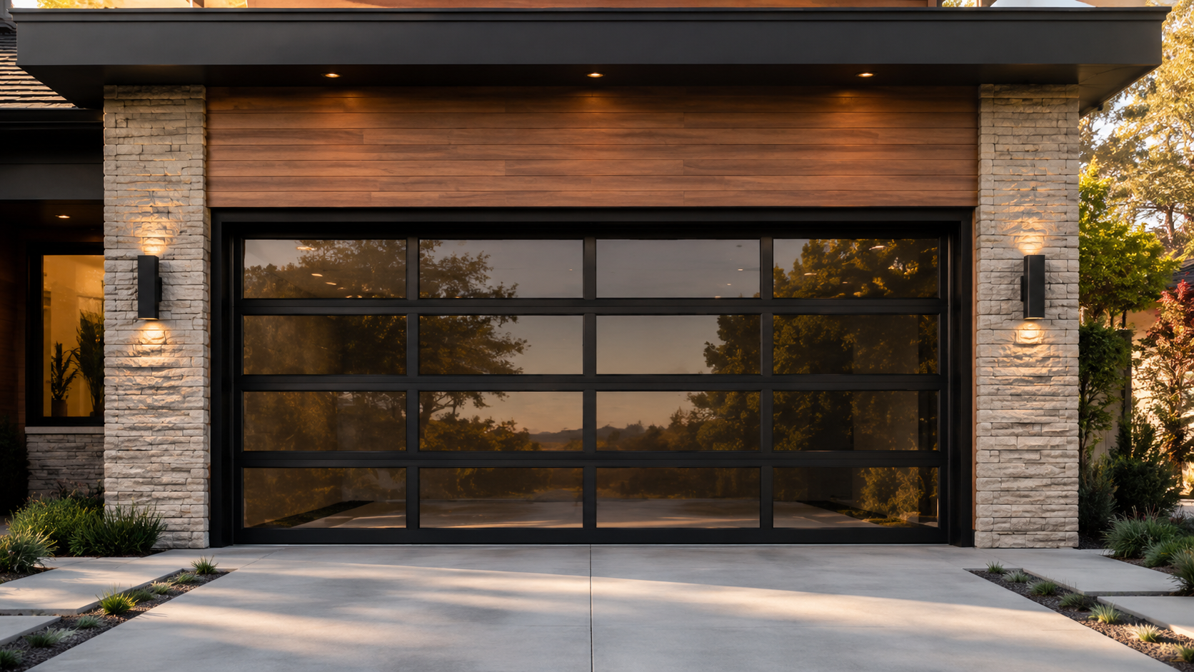 Residential garage door installation by Castle Garage Doors in San Diego
